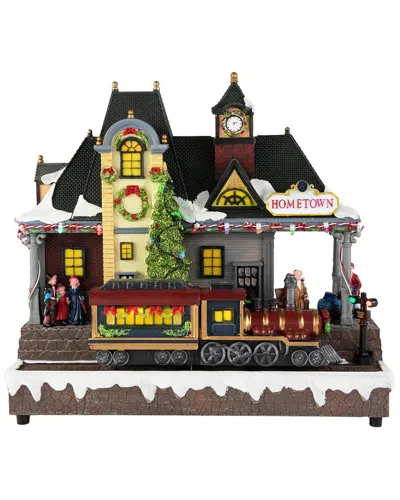 Northlight Led Lighted & Musical Christmas Train Village Display In Multi