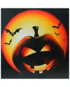 Northlight Led Lighted Bats & Jack O'lantern Halloween Wall Decor In Black