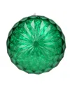 Northlight Led Lighted Crystal Sphere Outdoor Christmas Decoration, 6" In Green