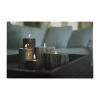 Northlight Led Lighted Faux Driftwood Flickering Candles Canvas Wall Art 15.75" X 23.5" In Brown
