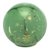 Northlight Led Lighted Pine Trees And Snowflakes Glass Globe Christmas Decoration In Green