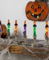 Northlight Led Lighted Skeleton Candle Halloween Decorations In Multi