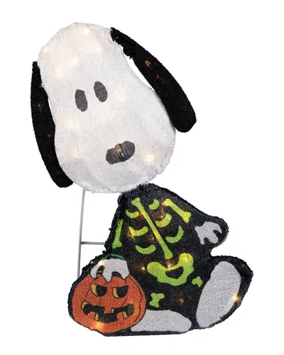 Northlight Led Lighted Skeleton Snoopy Outdoor Halloween Yard Decoration In Multi