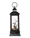 Northlight Led Lighted Skull Head Snake & Crows Halloween Lantern In Multi