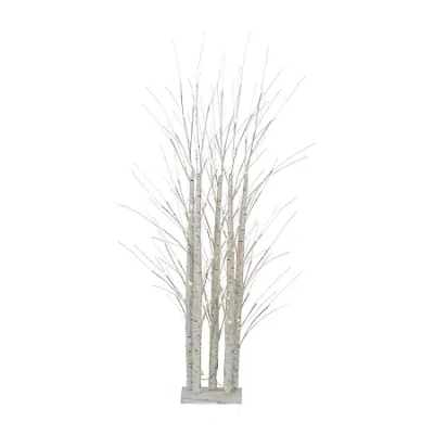 Northlight Led Lighted White Birch 4 Foot Pre-lit Birch Christmas Tree