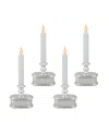 Northlight Led Lighted Window Candles, Set Of 4 In Silver