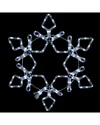 Northlight Led Rope Light Snowflake Commercial Christmas Display In White