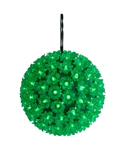 Northlight Led Starlight Sphere Outdoor Decoration- 7.5-inch In Green
