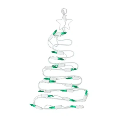Northlight Led Tree Christmas Window Decor In Multi