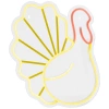 Northlight Led Turkey Neon Lighted Thanksgiving Wall Or Window Decoration In White
