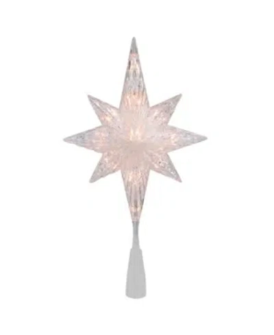Northlight Lighted Bethlehem Star Christmas Tree Topper In Clear