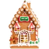 Northlight Lighted Candy Cane Gingerbread Men Cookie Shop Christmas Decoration In Brown