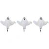 Northlight Set Of 3 Lighted Ghost Halloween Lawn Stakes In White