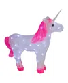 Northlight 23 Commercial Grade Acrylic Unicorn Display Decoration Yard Art In White