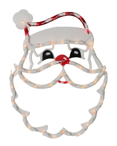 Northlight Lighted Santa Claus Christmas Window Silhouette In Red