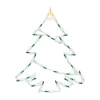 Northlight Lighted Tree Christmas Window Decor In White