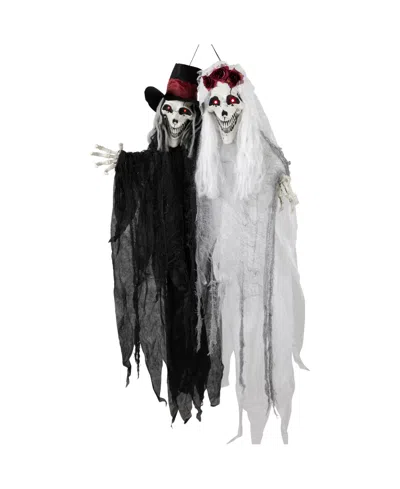 Northlight Lighted Vampire Couple Decoration In Black