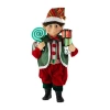 Northlight Lollipop Elf With Gifts Christmas Tabletop Decor In Green