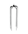 Northlight Long Legged Spider Halloween Decoration, 6' In Black