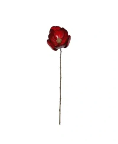 Northlight Magnolia Artificial Christmas Stem In Red
