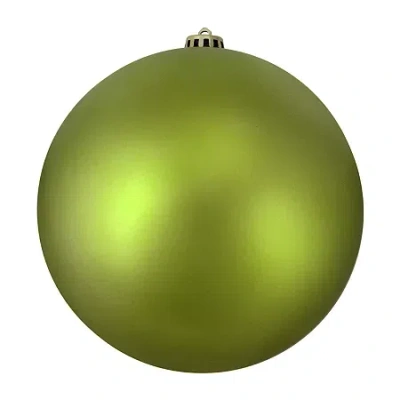 Northlight Matte Kiwi Green Shatterproof Christmas Ball Ornament 12'' (300mm) In Multi