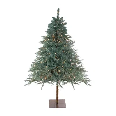 Northlight Medium Fairbanks Alartificial Clear Lights 7 1/2 Foot Pre-lit Pine Christmas Tree In Multi