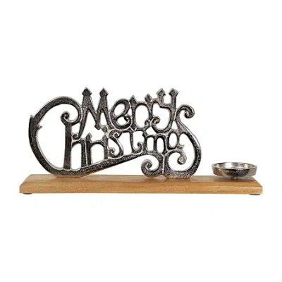 Northlight Merry Christmas Votive Candle Holder In Multi