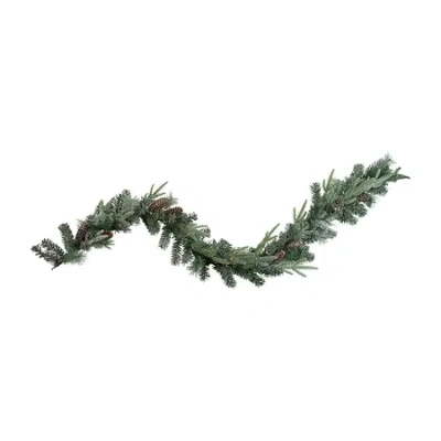 Northlight Mixed Pine Pre-lit Christmas Indoor Garland In Green