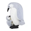 Northlight Mother Penguin With Chick Christmas Tabletop Decor In White