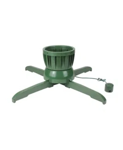 Northlight Musical Rotating Christmas Tree Stand - For Live Trees In Green