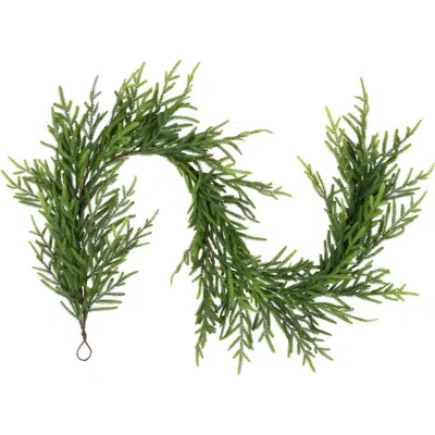 Northlight Norfolk Pine Artificial Christmas Garland In Green