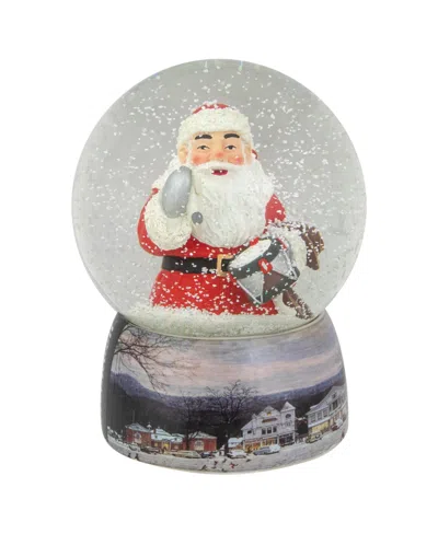 Northlight Norman Rockwell A Drum For Tommy Christmas Snow Globe, 6.5" In Red