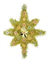Northlight Oversized Lighted Gold Tinsel Star Of Bethlehem Christmas Tree Topper