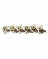 Northlight Pack Of 6 Holiday Moments Brown And Tan Owl Christmas Ornaments 2.75" In Brown