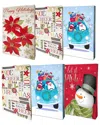 Northlight Pack Of 6 Large Christmas Holiday Gift Box Assortment In Multi