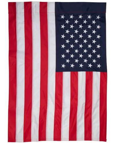 Northlight Patriotic Embroidered Usa Outdoor House Flag In Multi