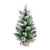Northlight Pine Full Unlit 2 Foot Flocked Christmas Tree In Multi