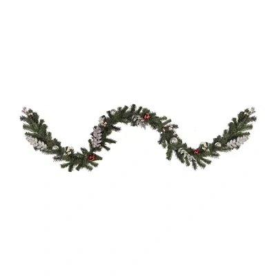 Northlight Pine Pre-lit Christmas Indoor Garland In Green