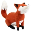 Northlight Plush Autumn Harvest Sitting Fox Figure In Multi