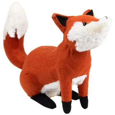 NORTHLIGHT NORTHLIGHT PLUSH AUTUMN HARVEST SITTING FOX FIGURE