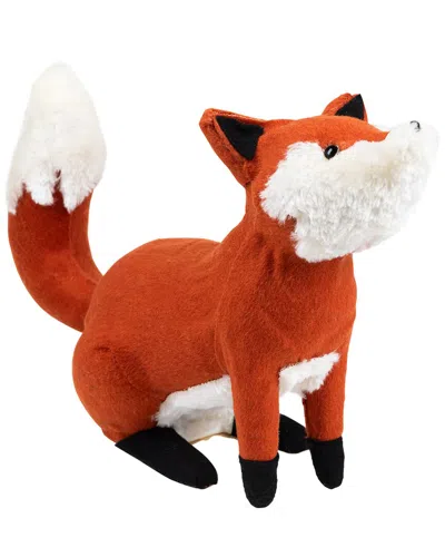 NORTHLIGHT NORTHLIGHT PLUSH AUTUMN HARVEST SITTING FOX FIGURE