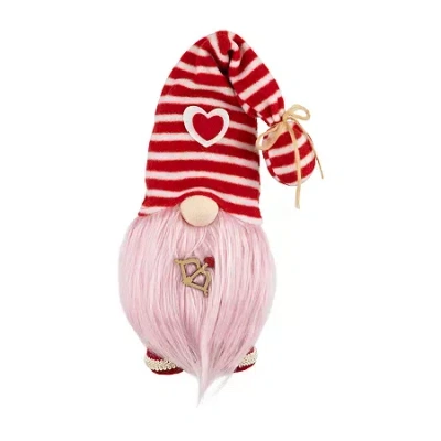 Northlight Plush Bow And Arrow Valentines Day Gnome In Multi