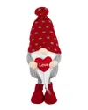 Northlight Plush "love" Valentine's Day Gnome In Red