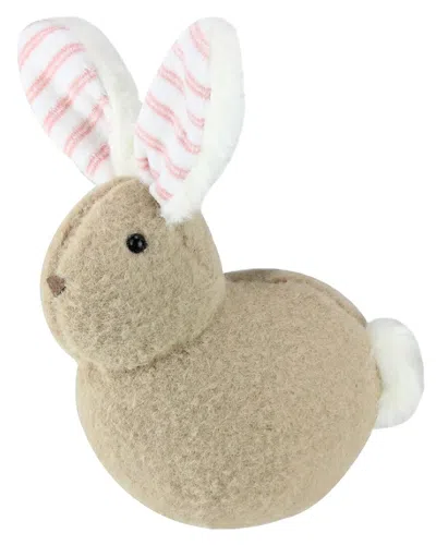 Northlight Plush Rabbit Easter Tabletop Figurine In Brown