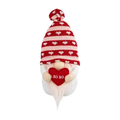 Northlight Plush Xoxo Valentines Day Gnome In Red