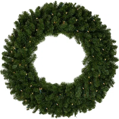 Northlight Pre-lit Canadian Pine Artificial Christmas Wreath In Green