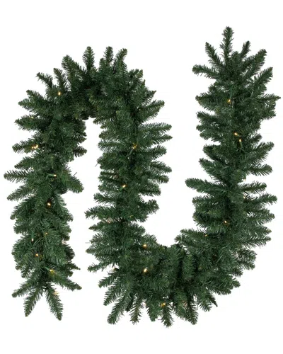 Northlight Pre-lit Commercial Buffalo Fir Christmas Garland In Green