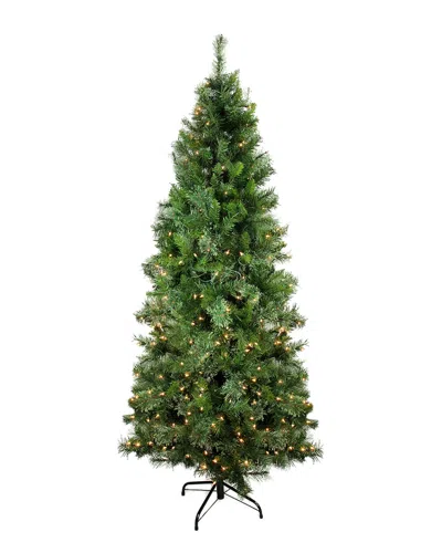 Northlight Pre-lit Mixed Cashmere Pine Medium Artificial Christmas Tree