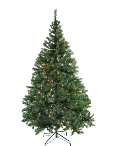 Northlight Pre-lit Niagara Pine Medium Artificial Christmas Tree In Green
