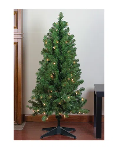 Northlight Pre-lit Noble Pine Artificial Christmas Tree- Clear Lights In Green